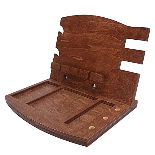 Docking Station Tray, Wood Docking Station, Nightstand Organizer for Bracket, Key, Wallet and Gadget