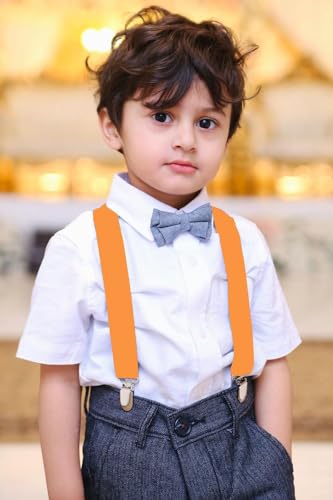 Christmas Costumes Boys Girls Kids Light Up Suspenders, LED Suspenders Funny Costumes Party Favors4