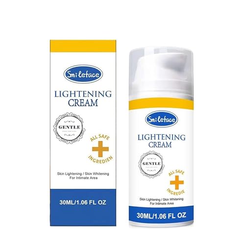 Lightening Cream Skin Bleaching Cream for Body Intimate Area, Private Parts, Underarm, Knees, Elbows, Inner Thigh, Bikini Areas, Skin Whitening Dark Spot Remover For Intimate Part