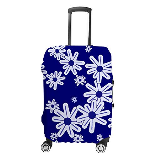 Housse de transport bagages fleurs pour protéger votre valise des chocs et salissures