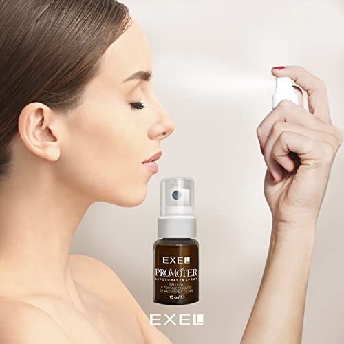 Spray Crescimento de Cílios e Sobrancelha Promoter Lipossomas Exel 15 ml