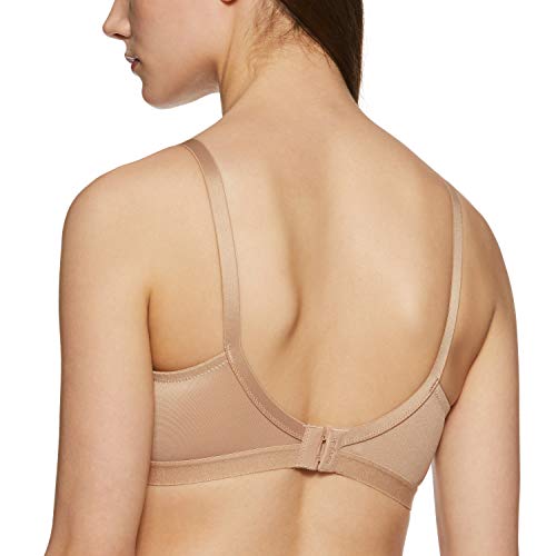 Image of Amante Every de Red Solid Non-Wired Non Padded Everyday Bra