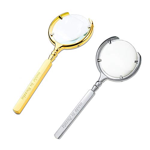 Loupe de lecture portative puissante 8X contre la fatigue visuelle