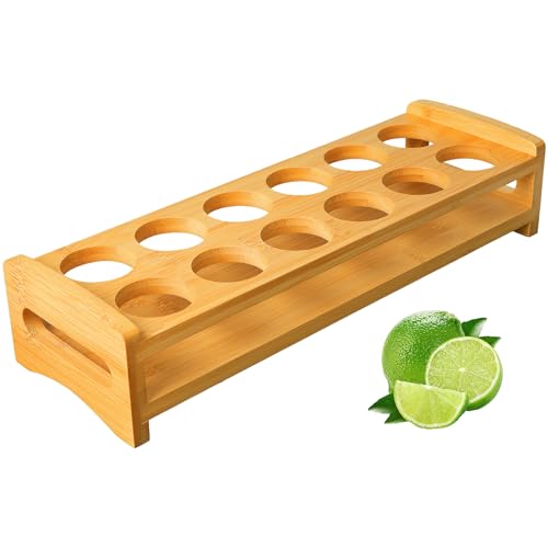 INFTYLE Schnapsglas-Tabletthalter mit 12 Löchern, großes Schnapsgläser-Set, Servierständer, Organizer für Tequila, Whiskey, Brandy, Wodka, Rum, Party, Club, Bar, Home Spirit Tasting (nur Tablett,