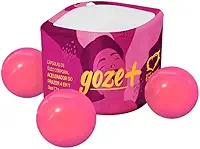 Bolinha Explosiva Goze+ Acelerador de Orgasmo Feminino Excitante 4 em 1 com 3unidades