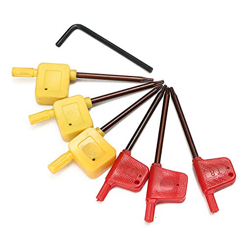 Juego de sujetadores y barras carburo para torno 21 piezas miniatura 5