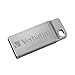 Produktbild Verbatim Executive USB-Stick aus Metall 64 GB I USB 2.0 I USB Speicherstick I für Laptop Notebook Ultrabook TV Autoradio I USB 2.0 Stick I Datenstick inklusive Schlüsselring I Silber