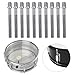 Yjcnelcr 10Pcs/pack Drum Lug Screws Drum Tension Lug Screws Rods Drums Tight Screws Drums Hardware Screws Set