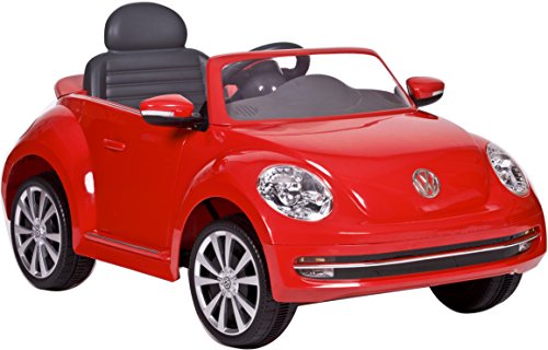 Rollplay 6 Volt VW Beetle Ride On Toy, Battery-Powered Kid's Ride On Car