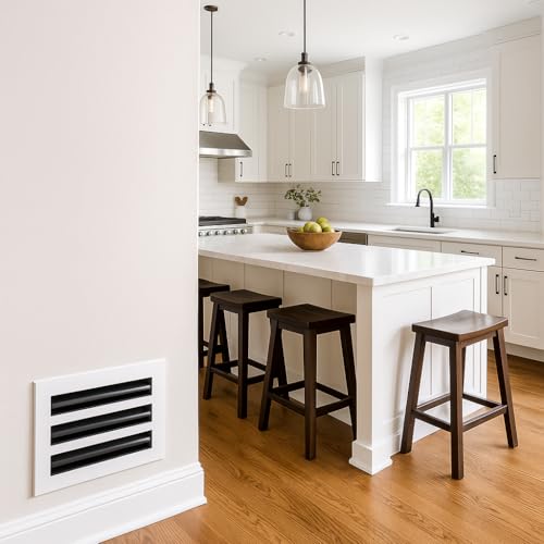 Grille d'aération pour chauffage et climatisation CLEAR STYLE alu