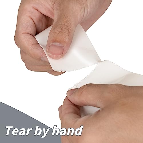 Image of 22 Pack White Duct Tape Bulk - 660 Yards x 2 Inch Heavy Duty Tape, Strong No Residue All-Weather, Tear by Hand, Multi-Use for Indoor & Outdoor Repairs, Industrial, Professional Use