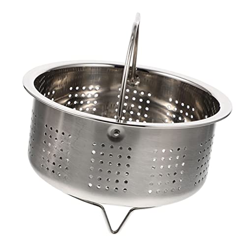Balacoo Canasta De Vapor Inoxidable Para Arroz Huevos y Resistente y Duradera Para Uso Casa