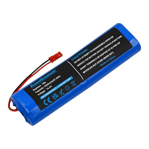 Awekamer 14,4V 4000mAh Al litio Sostituzione Batteria per ILIFE V3s