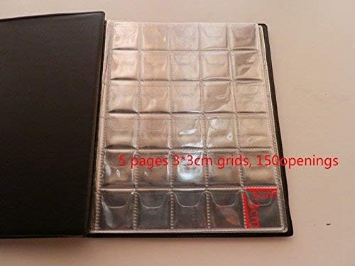 Miniatura 3 de Susuntas Álbum de 250 bolsillos, colección de monedas, mini centavo, álbum de almacenamiento de monedas, coleccionar libros, suministros de regalos