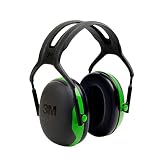 3M Peltor Kapselgehörschutz X1A Kopfbügel SNR 27 dB schwarz und grün,X1 Green / Headband
