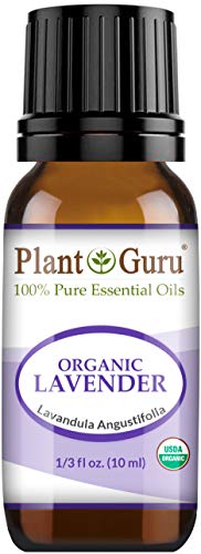 Organic Lavender Essential Oil 10 ml 100% Pure Undiluted USDA Certified Therapeutic Grade