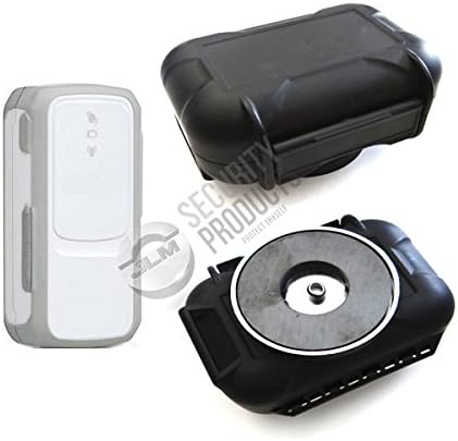 GL200 Real Time Portable GPS Tracking Device - Weatherproof Magnetic Case Included - Live Vehicle Tracker - Compatible with JLM Security Products GPS Track Manager Cloud-Based Portal - Live GPS Tracking of Vehicles, Assets, Family Members, Employees - Anything!