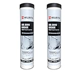 AquaNation Listing for Wurth SIG 3000 Super Impact Grease 14 oz (397g) – High-Pressure, High-Temp Synthetic Grease – Clay-Based, Non-Melting Formula – Part No. 8890402 Pack of 2