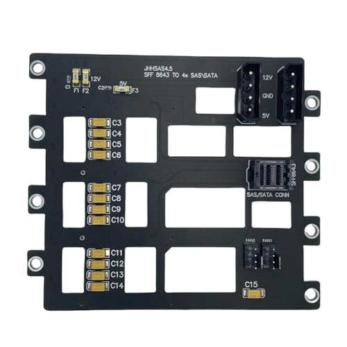 Remingtape SAS/Backplane SFF8643 a 4 bandejas para servidores de almacenamiento NAS