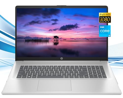 HP m[gp\R 17.3C` FHD IPS fBXvCm[gp\R Intel Core i3-1215U 32GB RAM 1TB SSD EFuJ Bluetooth Wi-Fi Windows 11 Pro RKf[^P[u 