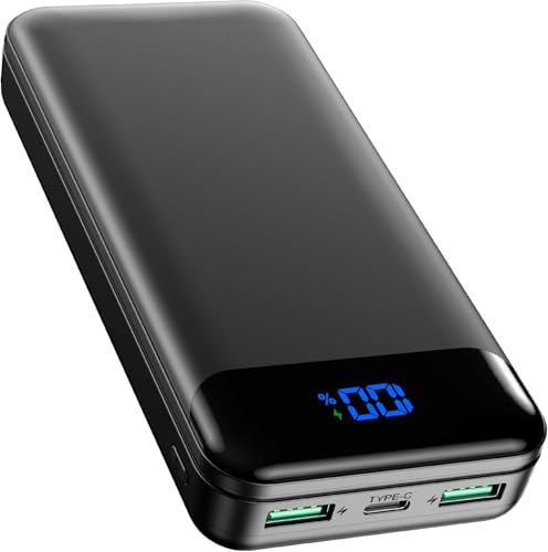 Enerwow Batterie Externe, 27000mAh Power Bank PD 30W...