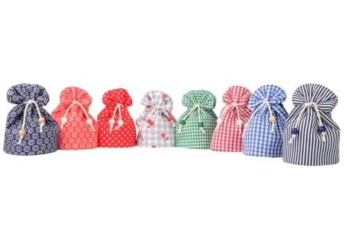 Generisch Eierwärmer Kollektion 1 aus Baumwolle und mit Volumenflies gefüttert, eine Zierde für jeden schön gedeckten Tisch (Blau-weiß-kariert)