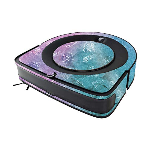 Image of MightySkins Glossy Glitter Skin Compatible with iRobot Roomba s9 Vacuum - Diamond Grunge | High-Gloss Glitter Finish | Easy to Apply and Change Styles | Made in The USA