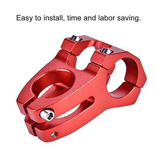 Kosdfoge Aluminum Alloy Mountain Bike Stem For Steer Tube 31.8Mm Handlebar, For All Mountain, Mtb, Downhill, Freeride(Red) #TOP6
