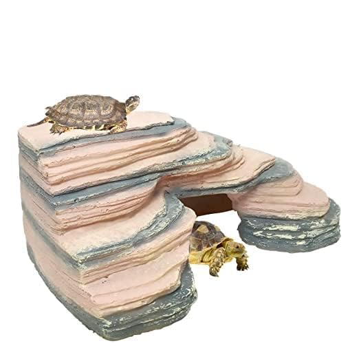 Natural Resin Climbing Tortoise Turtle Bridge Aquarium Ornament | Elegant Arch Design Fish Tank Decor (L 22 cm x W 15.5 x H 9) (B0CS3LQKBZ) Amazon Price History, Amazon Price Tracker