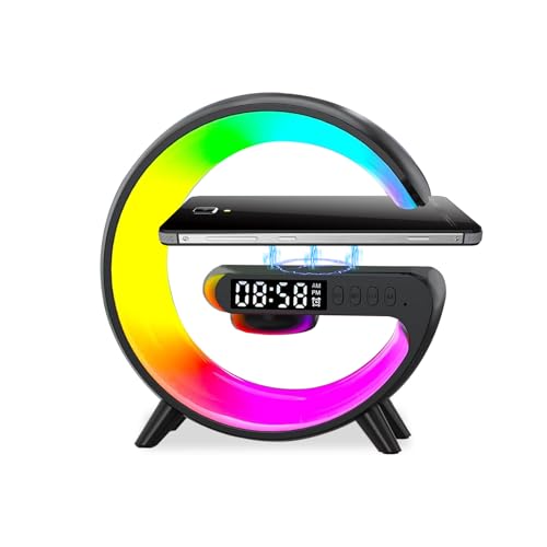 Lampara de Noche con Cargador Inalambrico