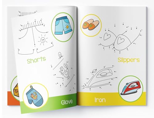 Preschool Activity Book: Dot-to-Dot – Tracing and Coloring Activity Book for Kids Ages 3–5 | Connect the Dots, Trace Lines & Color Fun Shapes and Animals | 2+ Hours of Early Learning & Creativity