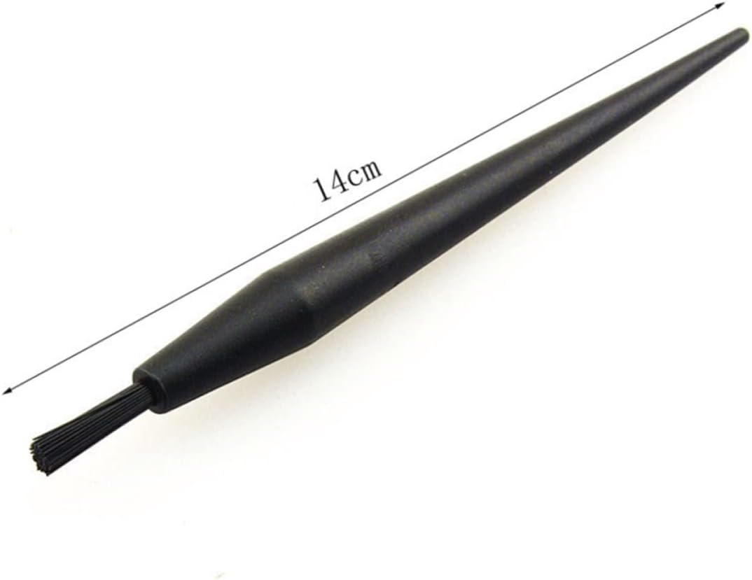 1set Static Brush Set for Electronics Cleaning Brushes for Repair Workshops Includes Pen and Round Handle for Detailed Cleaning Tasks