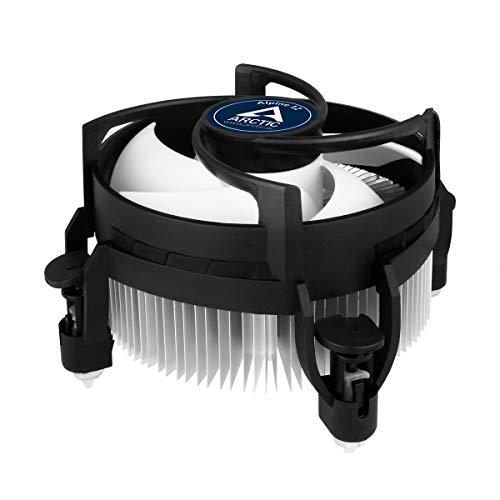 Arctic Intel Core i3 i5 i7 Socket 1151 1150 1155 1156 4-Pin Connector CPU Cooler with Aluminum Heatsink & 3.62-Inch Fan with TRONSTORE Thermal Paste for Desktop PC Computer