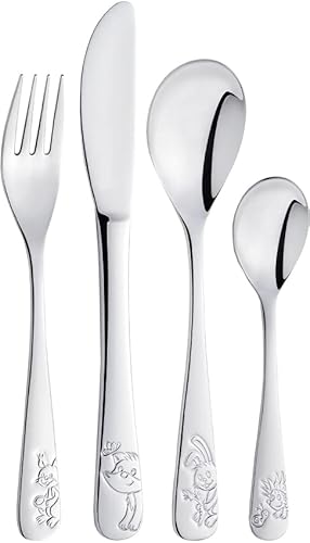 Más de Más Regalos - Estuche de 4 Cubiertos Infantiles con diseño de"Forest". Disponible Grabado Personalizado (09625) Cover