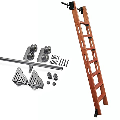 Ruedas para piso en kit de riel de 300 cm para escalera corredera 2