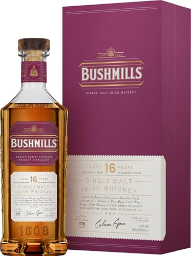 Bushmills Whiskey Irlandés 16 Años Single Malt