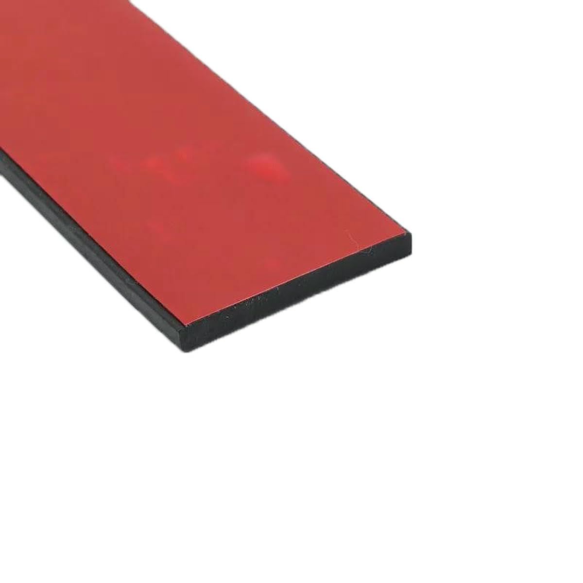 Yfshc 5X50mm 50Cm Self Adhesive Black Silicone Rubber Strip Furniture Anti-Skid Resistant Durable Shock Absorption And Anti-Collision Gasket-50Cm
