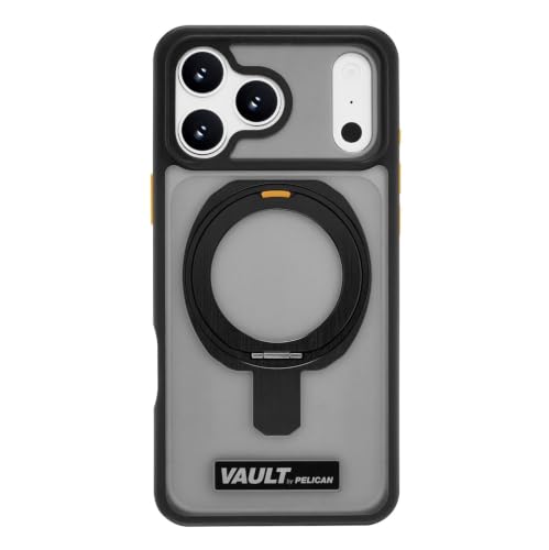 Image of Pelican Vault iPhone 18 Pro Max /17 Pro Max Case - MagSafe Phone Case -Smoke
