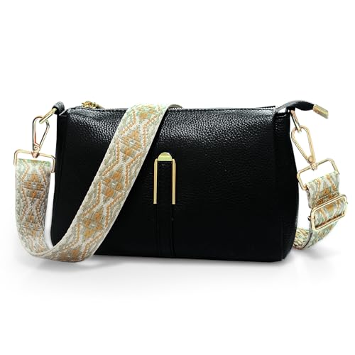 Image of Purse Straps Replacement Crossbody Straps for Purses,Wide Shoulder Strap for Bags Extender Guitar Straps for Handbags