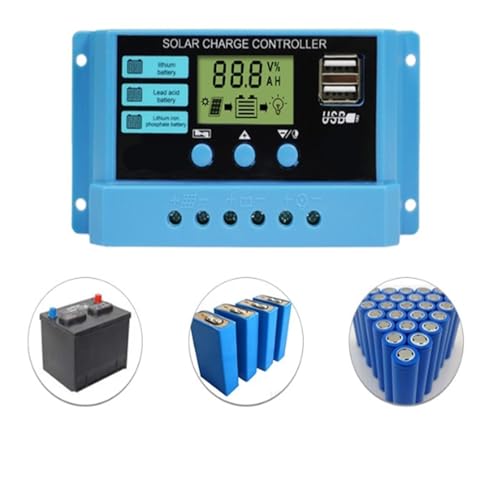 Régulateur de charge solaire 20A pour éviter la décharge des batteries