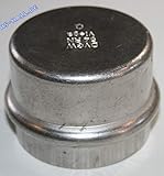 Sanpress Inox-Verschlusskappe; edelstahl;54 mm SC-Contur