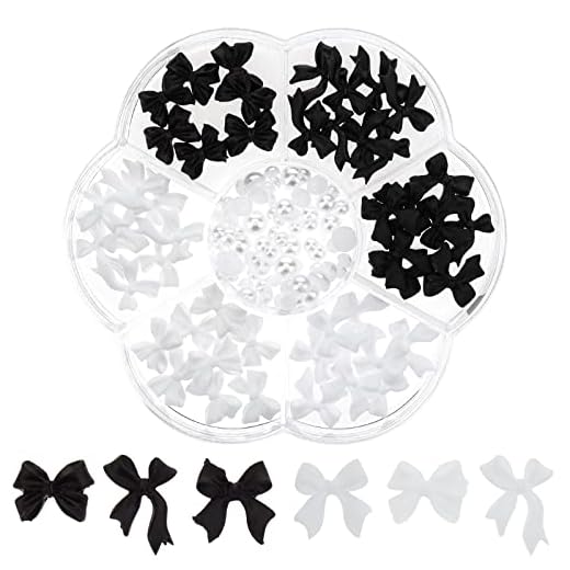 Yatinkim 3D Bow Nail Art Decorations
