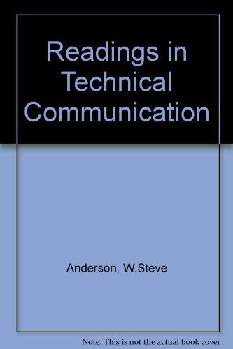 The Technical Reader 0030487714 Book Cover