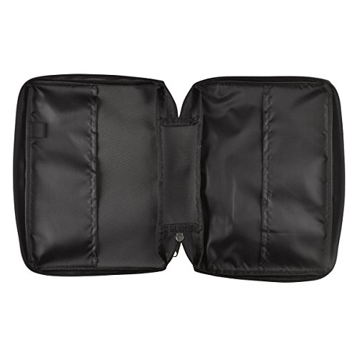 Image of Poly-Canvas Bible / Book Cover w /Fish Applique (Medium, Black)