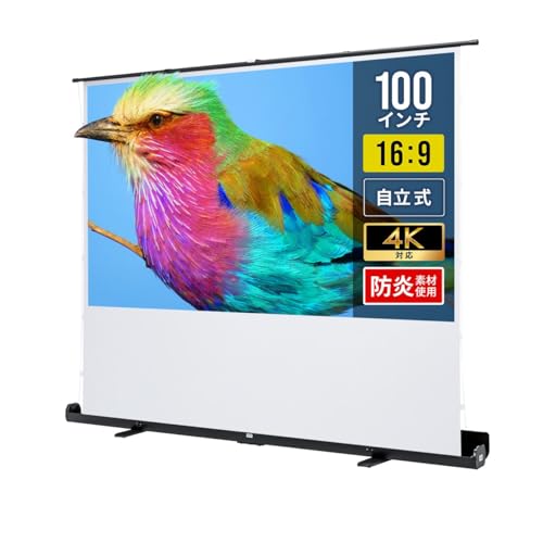 プロジェクタースクリーン　１００インチ Amazon | サンワダイレクト プロジェクタースクリーン 100インチ