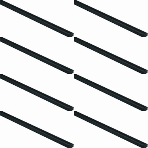 Image of JACKAL 1 Meter Length (3FT) LED Track /Track line /Trackway /Track Rail for Track Light (Black Body) Pack of 8 - Compatible with All Watts Track Lights