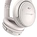 Bose QuietComfort 45 Wireless Bluetooth Noise Cancelling Headphones, Over-Ear Headphones with Microphone, Personalized Noise Cancellation and Sound, White Smoke