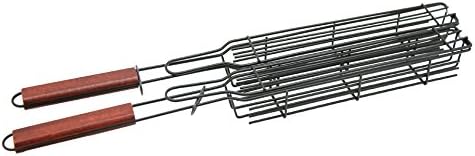 Set of 2 Shish Kebab Grilling Baskets
