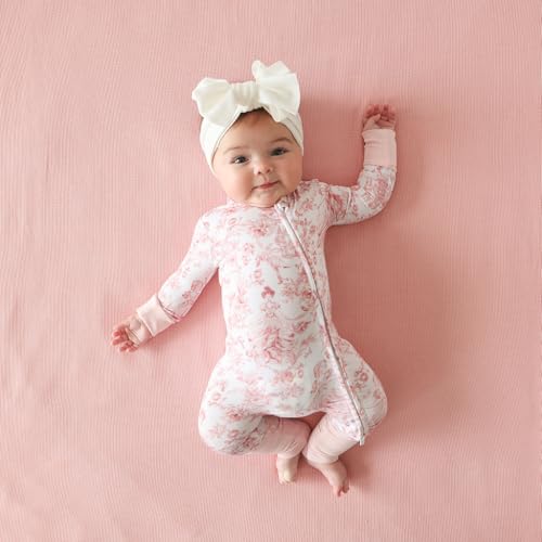Image of Posh Peanut Convertible Baby Sleepers - Footless Baby Pajamas with 2 Way Zipper for Easy Diaper Changes