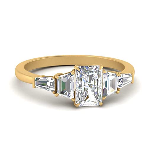 Bague taille émeraude ajustable du 47 au 70 pour doigt sensible - 3